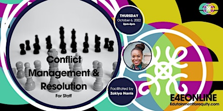 Conflict Management and Resolution with Staff