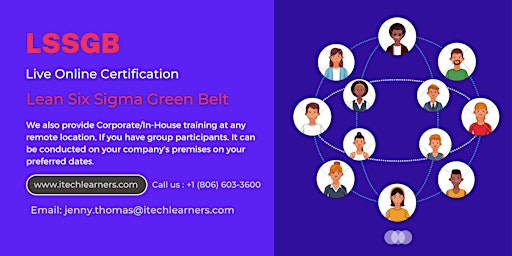 Lean Six Sigma Green Belt (LSSGB) Certification Training in Kelowna, BC