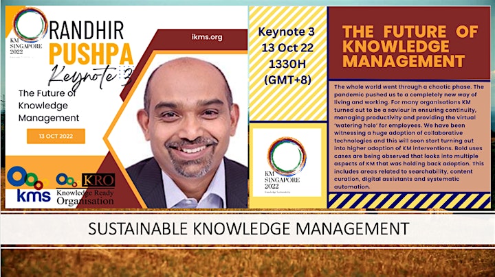 Knowledge Management Conference  (Virtual) SIngapore image