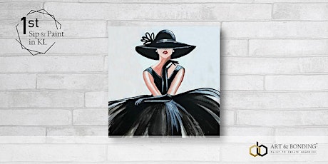 Sip & Paint Night : Lady in Black Dress