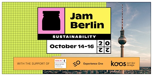 Service Design Jam - Sustainability Edition - Berlin, October 2022