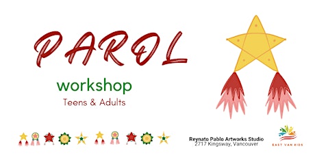 Parol Making Workshop for Teens & Adults primary image
