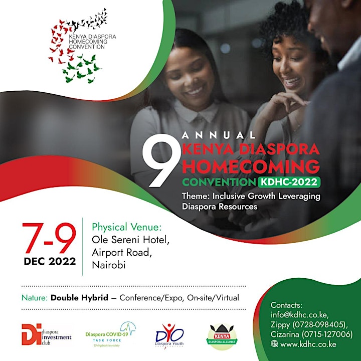 9th Annual Kenya Diaspora Homecoming Convention (KDHC-2022) image