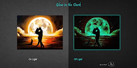 Sip and Paint (Glow in the Dark): Mermaid Love (8pm Sat)