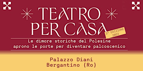 3^ ed. Teatro per Casa | St’altro fiòlo – Piccolo dramma polesano