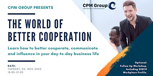 The World Of Better Cooperation - Limited Seats Available