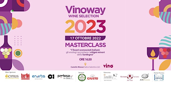 Vinoway Wine Selection 2023 - Masterclass
