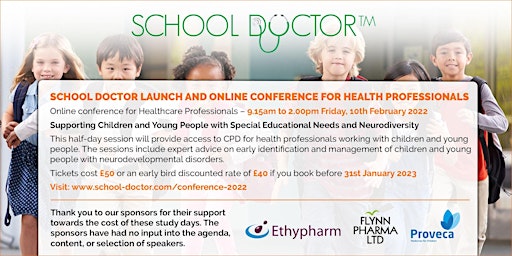 SCHOOL DOCTOR LAUNCH AND ONLINE CONFERENCE FOR HEALTH PROFESSIONALS