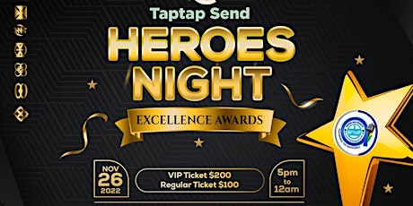 TAP TAP SEND HEROES NIGHT EXCELLENCE AWARDS
