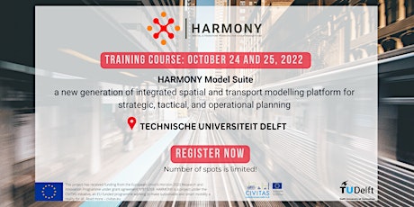 Imagen principal de Technische Universiteit Delft - Training Course: HARMONY