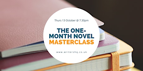 The One Month Novel Masterclass