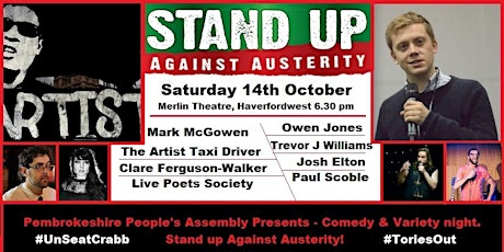 Stand Up Against Austerity - Comedy & Variety night.  primary image