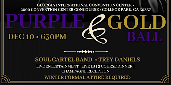 Eta Omega Purple & Gold Ball
