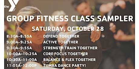 Fall Into Fitness Class Sampler primary image