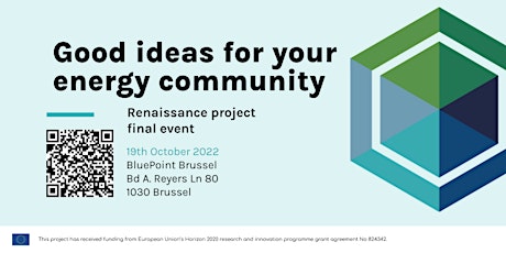 The Renaissance Project final event - Good ideas for your energy community