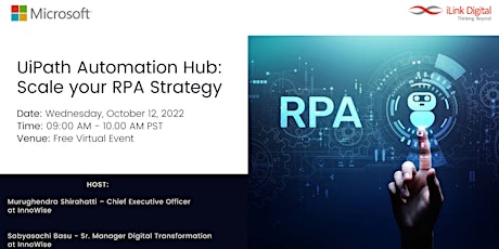 UiPath Automation Hub: Scale your RPA Strategy