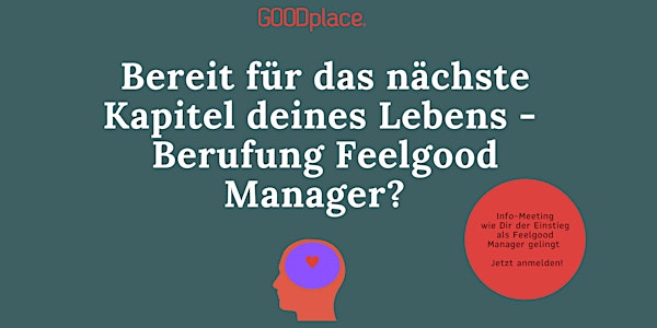Info-Meeting: Wie dir der Einstieg als Feelgood Manager gelingt