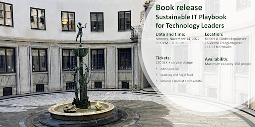 Book release - Sustainable IT Playbook for Technology Leaders