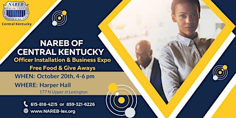 NAREB Central Kentucky Officer Installation & Business Expo