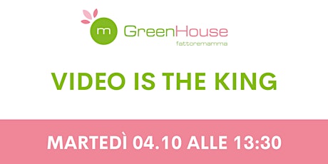 Professione Content Creator - GreenHouse Lab - Video is the king  primärbild