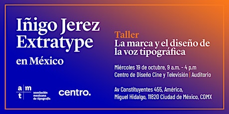 Taller: La marca y el diseño de la voz tipográfica | Iñigo Jerez