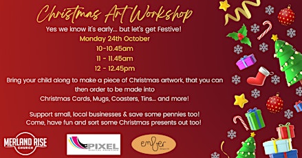 Kids Christmas Card & Gift Workshop