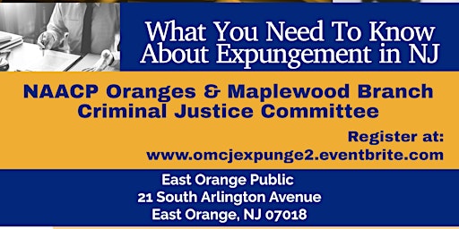 O&M Branch | Criminal Justice | Expungement Workshop 2