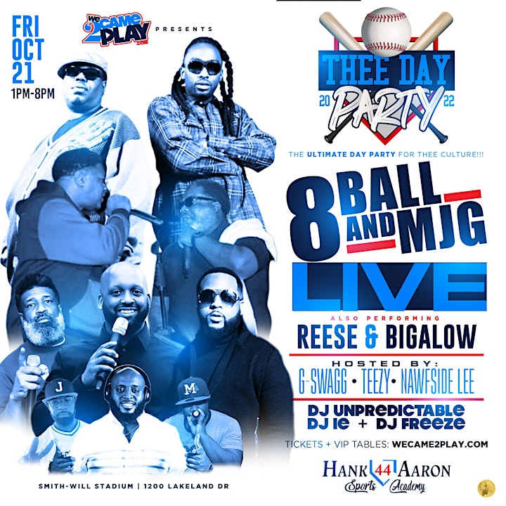 THEE DAY Party 2022 w/ 8Ball & MJG Performing Live!! image