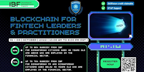 Blockchain For Fintech Leaders & Practitioners