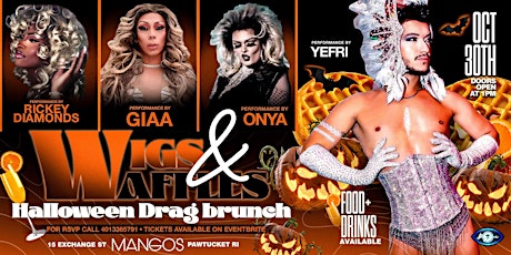 WIGS AND WAFFLES:  Halloween DRAG BRUNCH