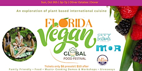 Vendors and Sponsors for Florida Vegan Global Food Festival