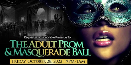 Adult Prom & Masquerade Ball 2022