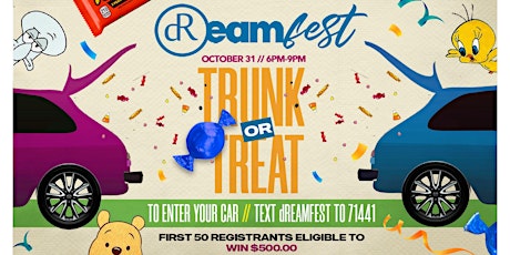 dReamFest: Trunk or Treat Registration