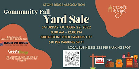 Stone Ridge Fall Community Yard Sale