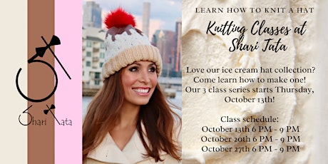 Learn How to Knit a Hat at Shari Tata