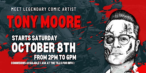 Tony Moore - THE WALKING DEAD Artist Meet and Greet