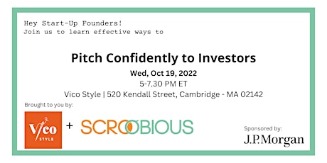 How to Confidently Pitch Your Start-Up to Investors?