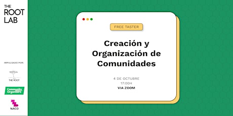 [Free taster] Introducción a la Creación y Organización de Comunidades