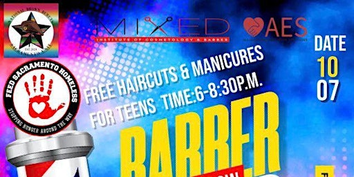 FREE HAIRCUTS  AND MANI'S FOR YOUTH!