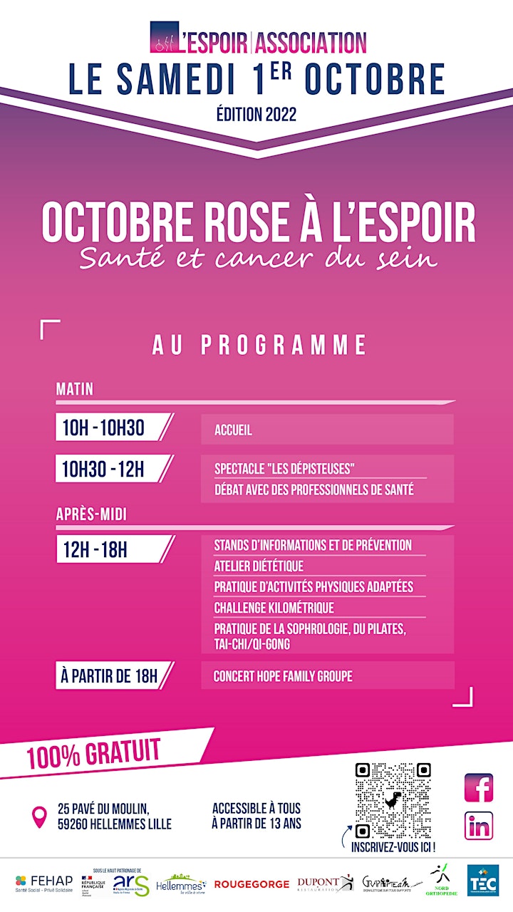 Image pour Octobre Rose à L'ESPOIR - édition 2022 