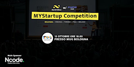MYStartup Competition - Tappa 1 BOLOGNA