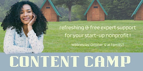 Nonprofit Startup Content Camp