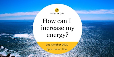 How can I increase my energy?