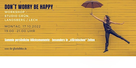 Hauptbild für Don`´´t worry be happy