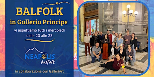 Balfolk in Galleria Principe