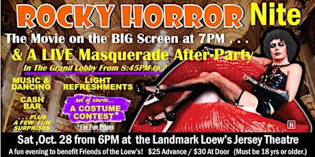 Rocky Horror Nite - Movie & Masquerade primary image