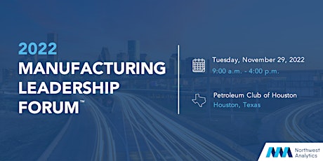 Manufacturing Leadership Forum