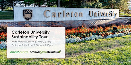 Carleton University Sustainability Tour