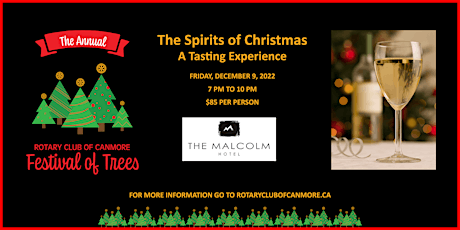 The Rotary Festival of Trees - The Spirits of Christmas Tasting Experience
