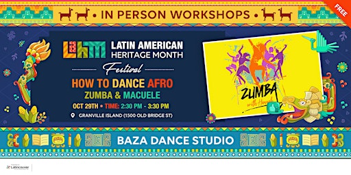 How to dance Afro Zumba & Macuele  (WORKSHOP)